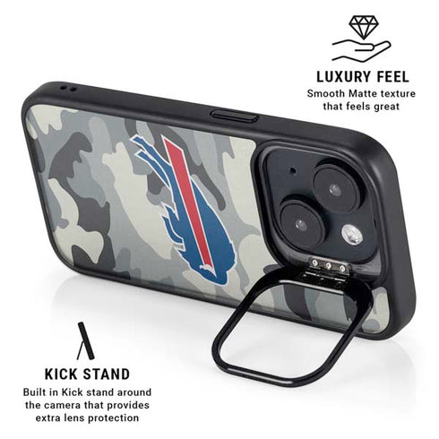 NFL Buffalo Bills Camo iPhone 14 Kickstand Case